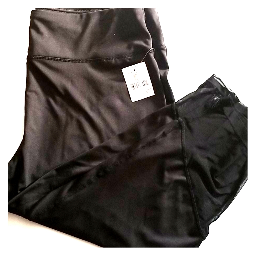 Mesh Leg Capri 2x